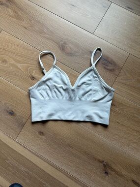 Alo White Bralette L